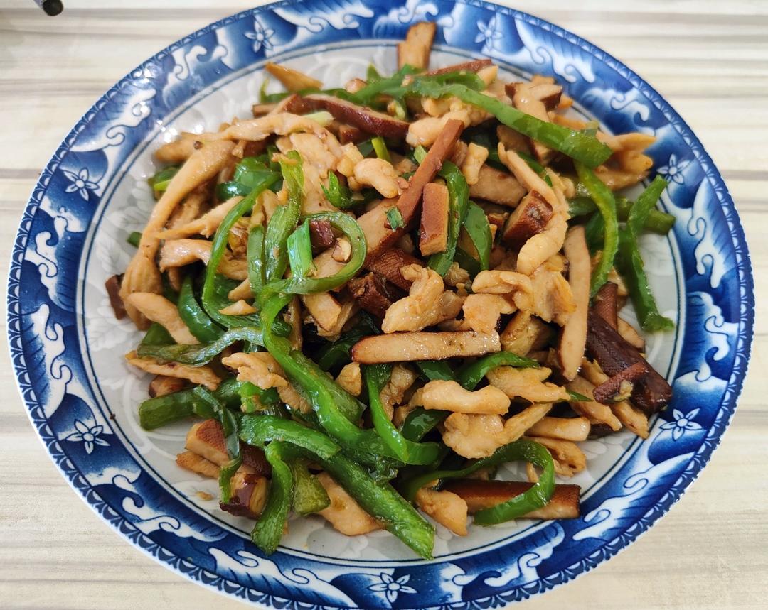 青椒肉丝豆干（茶干版）