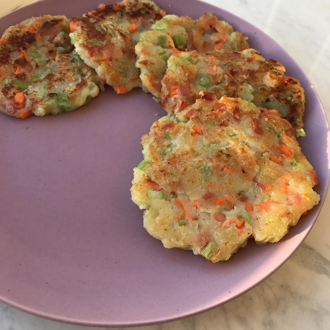 土豆火腿早餐饼