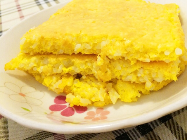 鸡蛋米饭煎饼