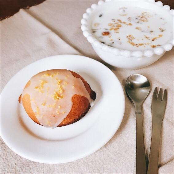 lemon drizzle friands柠檬小蛋糕