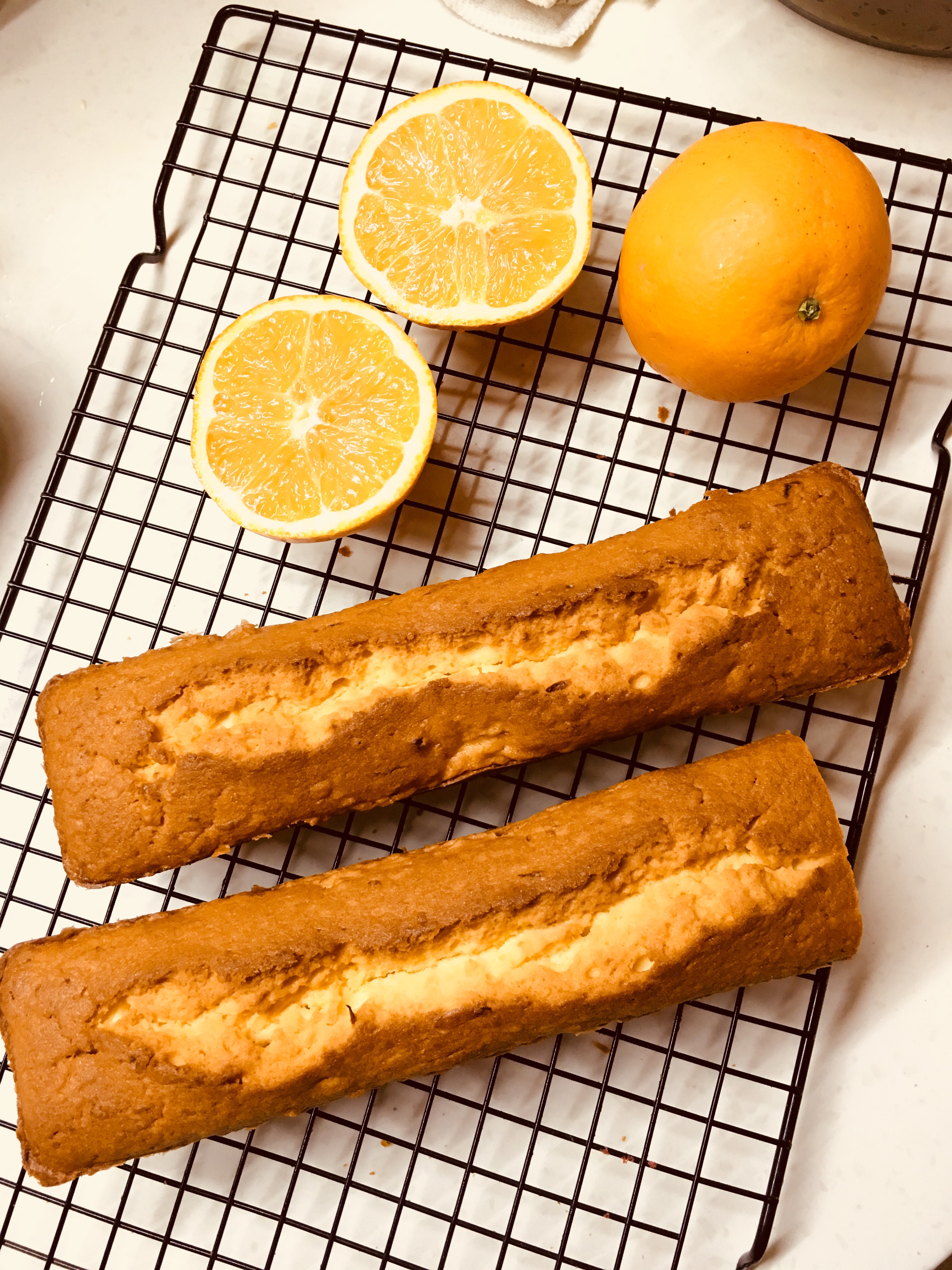 能吃出来橙粒的香橙🍊磅蛋糕的做法