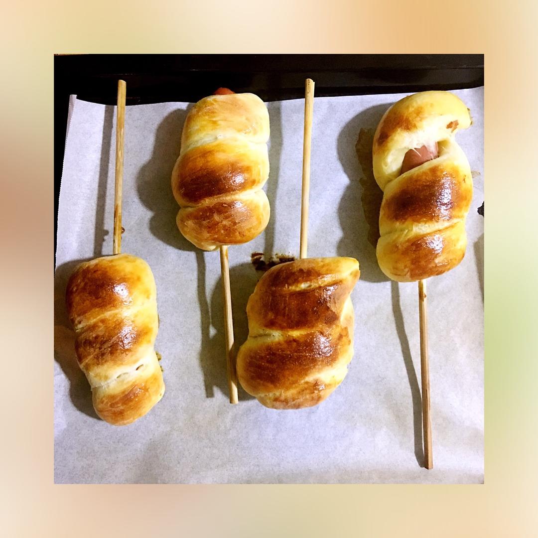 儿时回忆-鸡腿面包