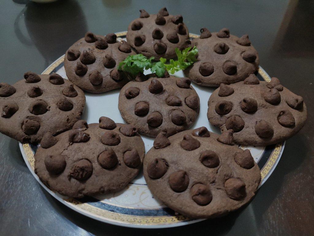 💥爆炸好吃～咬一口能爆浆的巧克力曲奇