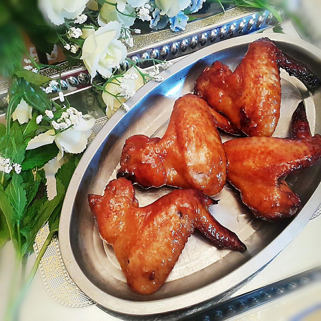 cathy-ca做的蜜汁鸡翅(全翅烤箱版)