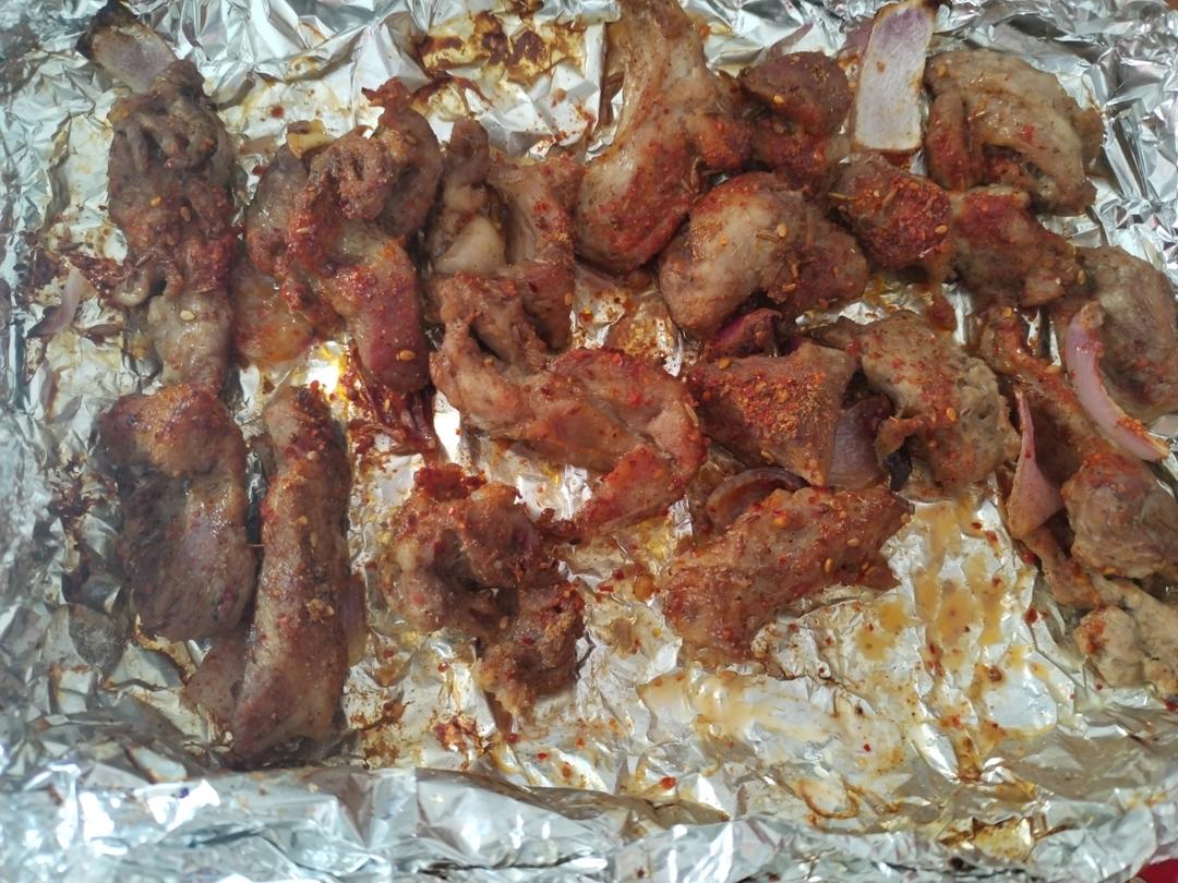 巨好吃的羊肉烤串（烤箱版）