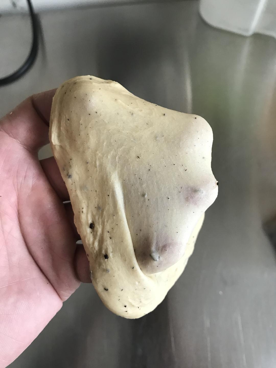 纯奶手撕吐司的做法 步骤1