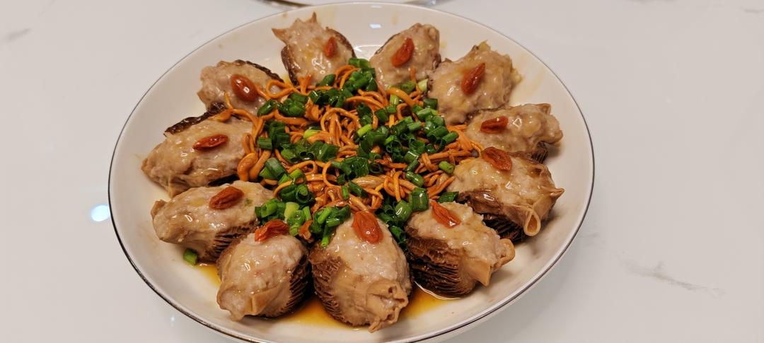 羊肚菌酿肉