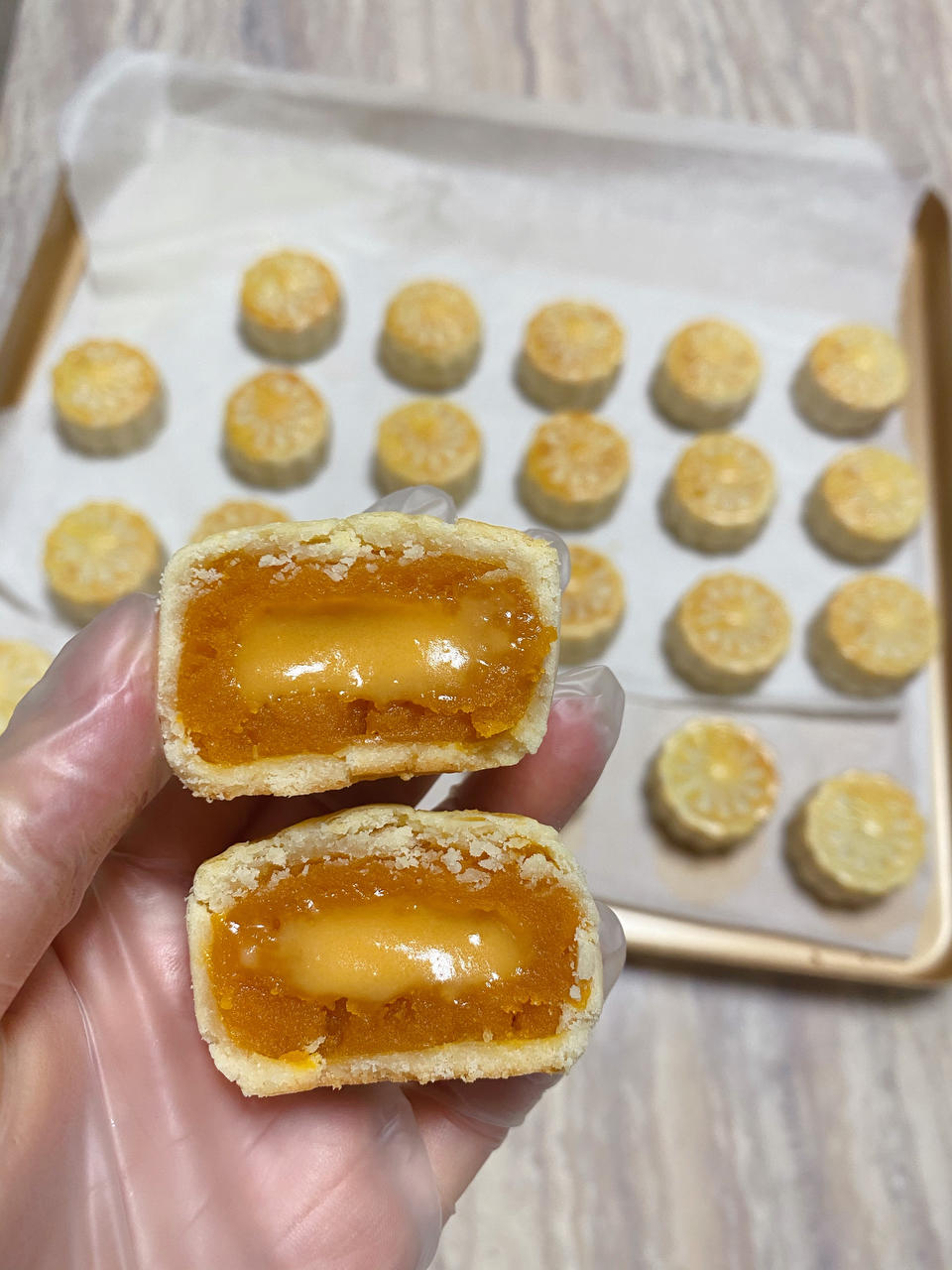 《Tinrry+》奶黄流心月饼（不用转化糖浆）