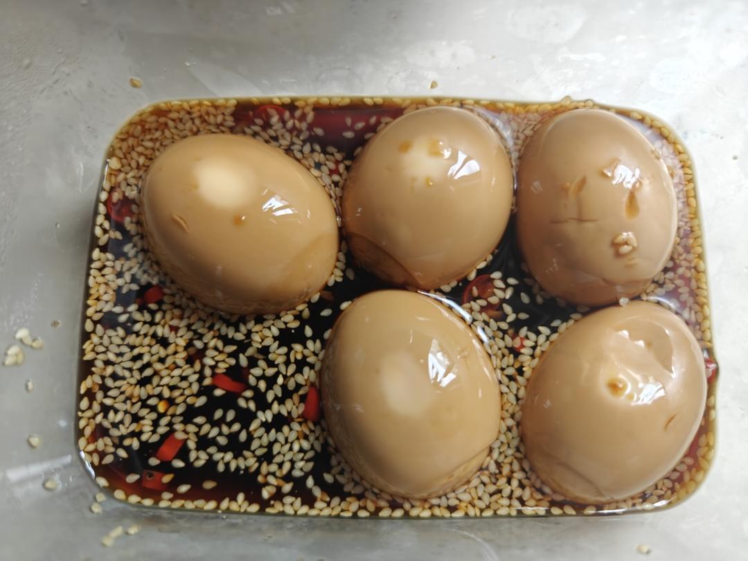 超级下饭的韩式溏心酱鸡蛋太好吃了