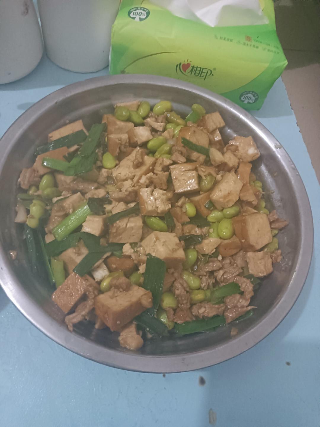 毛豆炒香干｜家常小炒