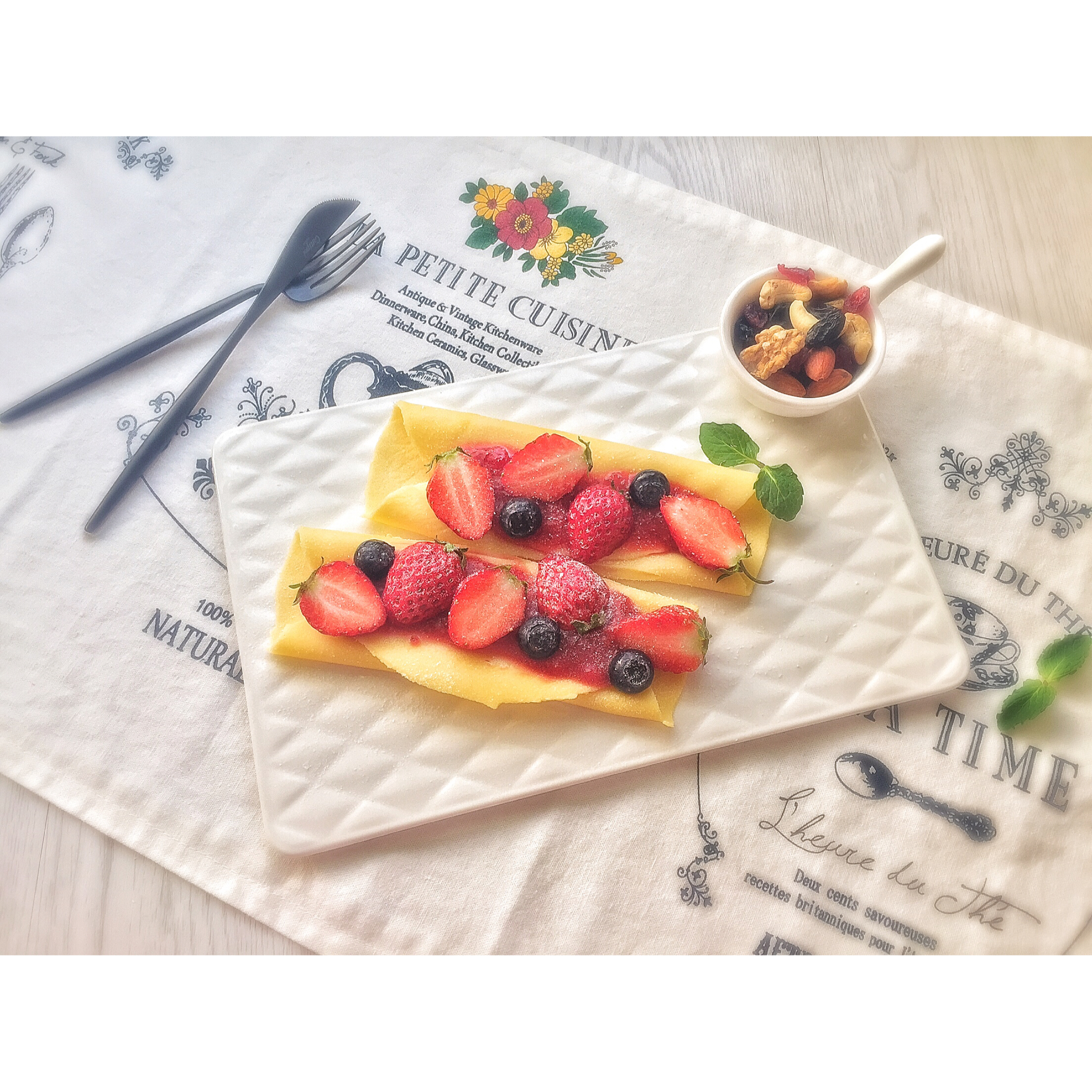 基础早餐可丽饼