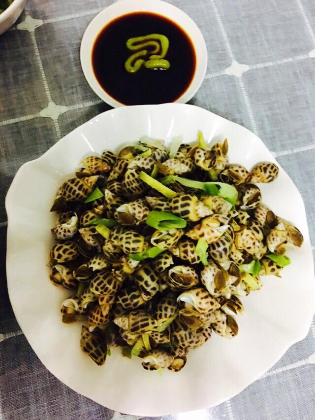 白灼花螺