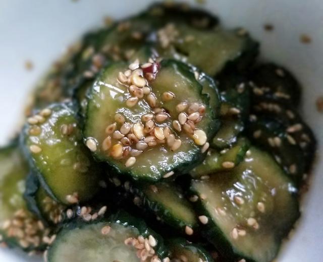 脆腌黄瓜片的做法