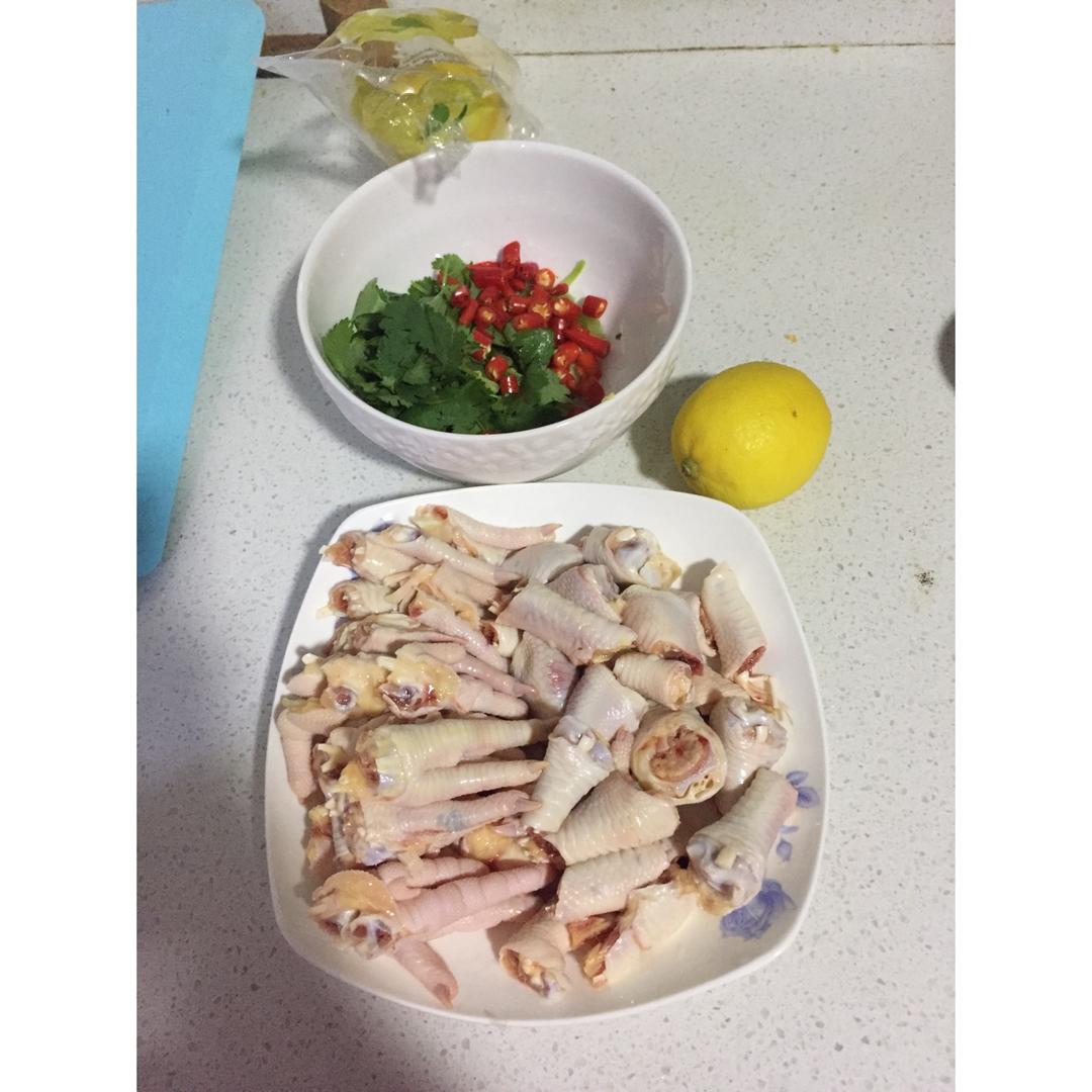 超好吃的🍋酸辣凤爪