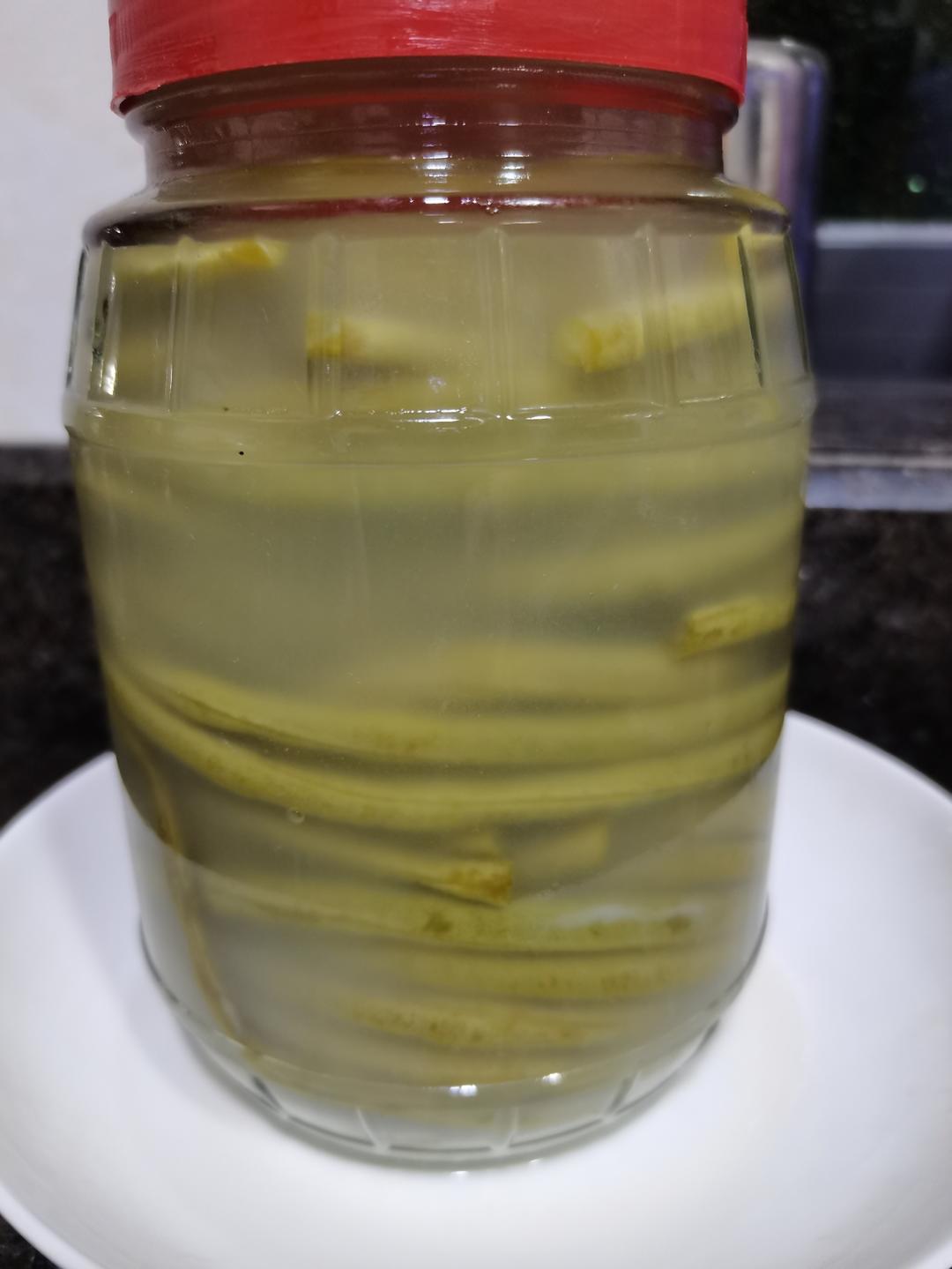自制酸豆角（史上最简单三天完成）