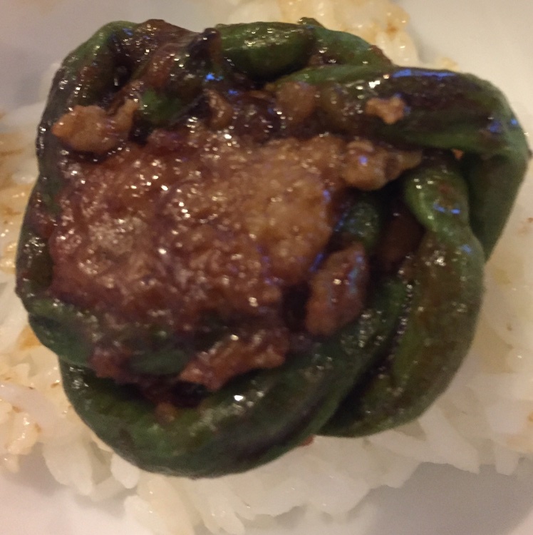 豇豆酿肉