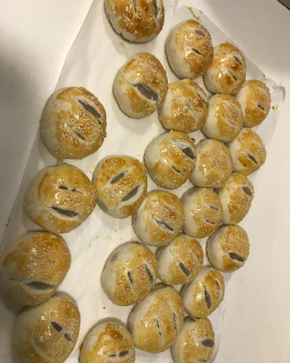 老婆饼 蔓越莓糯米馅 黄油版