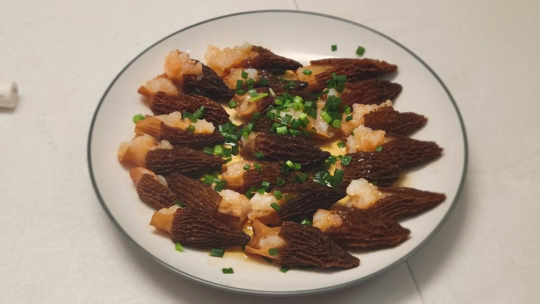 羊肚菌虾滑