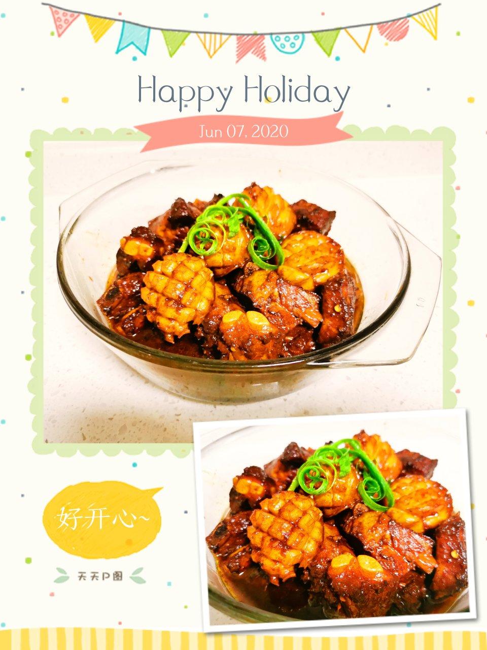 小鲍鱼烧排骨