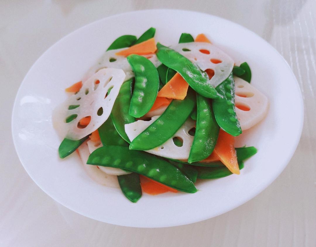 清炒藕片