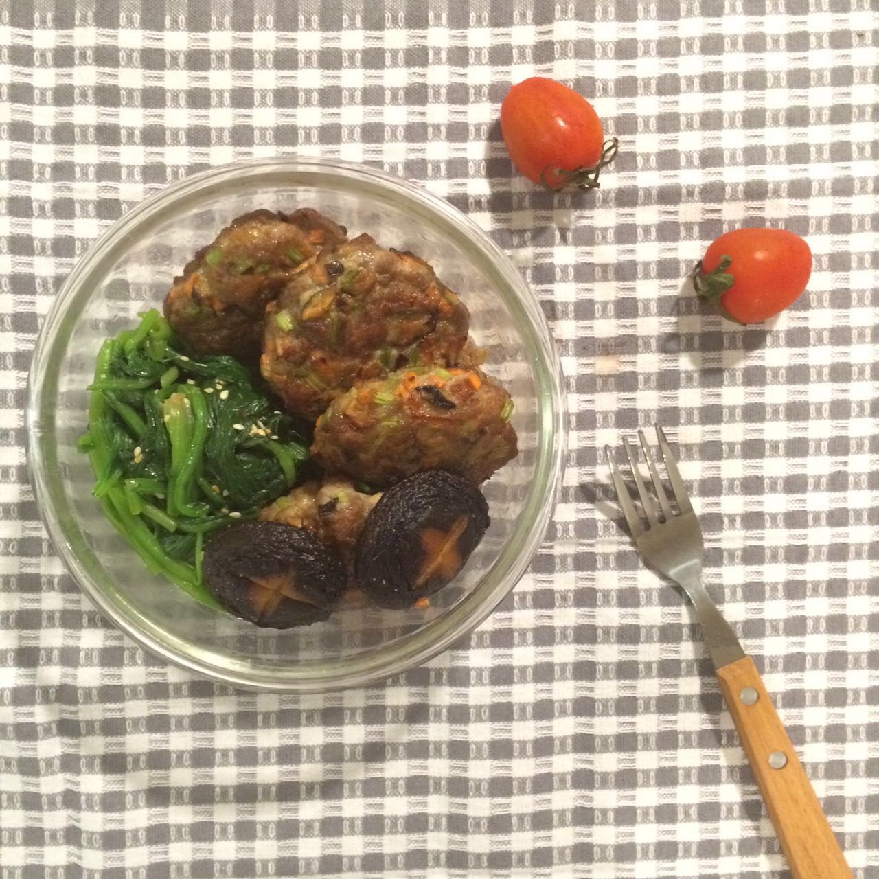 香菇小肉饼