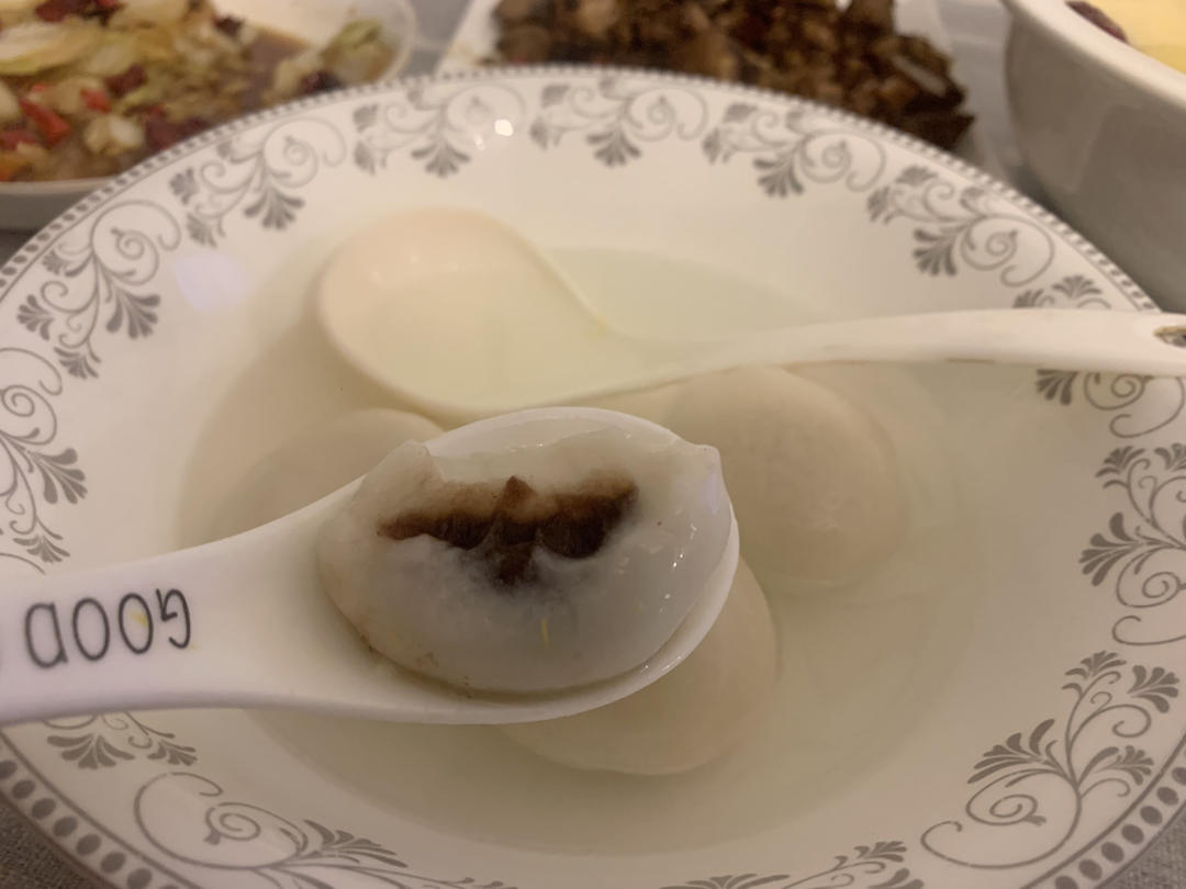 豆沙汤圆