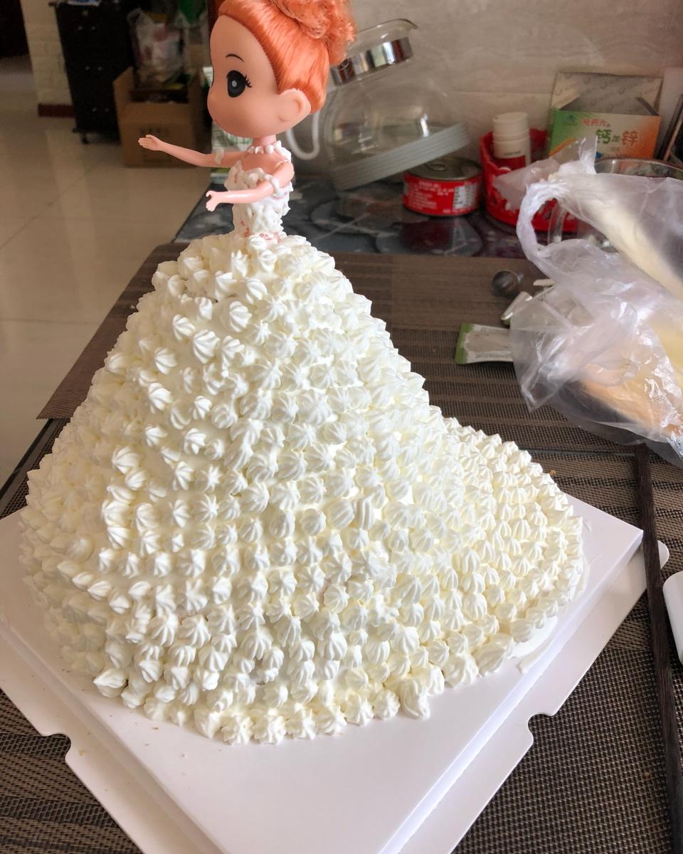 芭比娃娃蛋糕胚子
