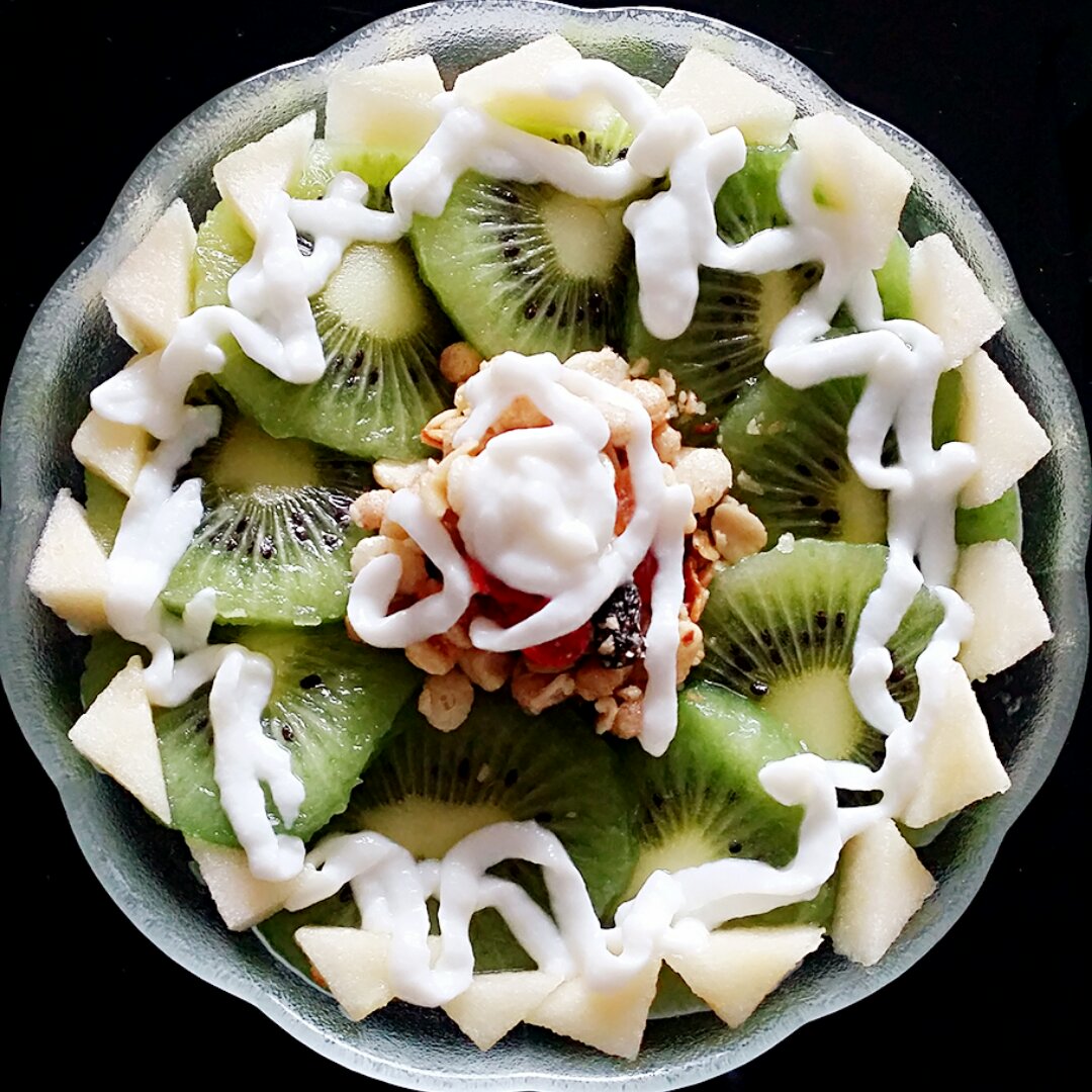 酸奶水果沙拉