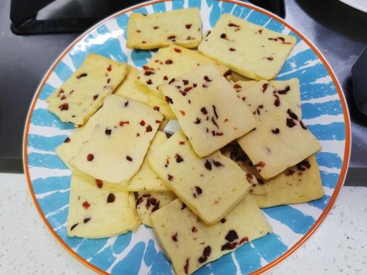 低糖少油版蔓越莓饼干