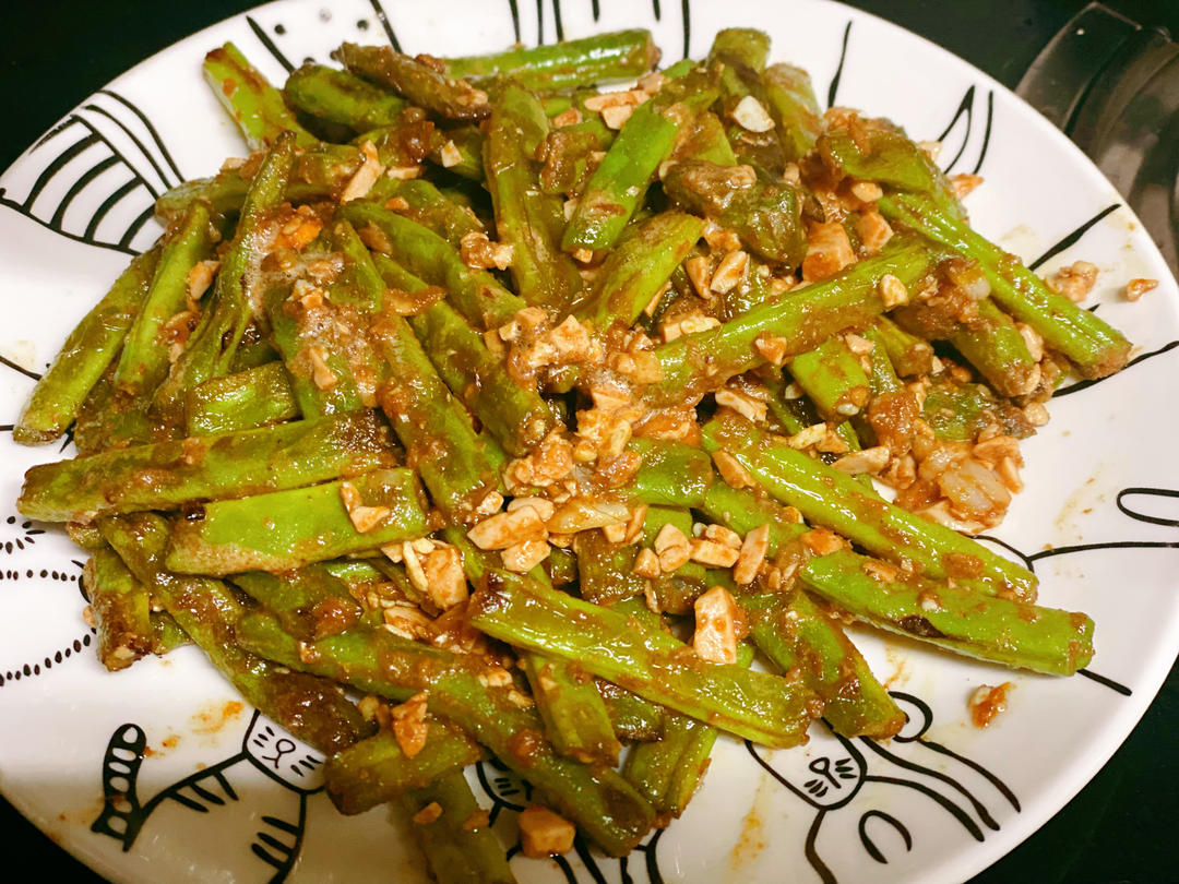 下饭菜！一口就上瘾！！🔥金沙干煸豆角