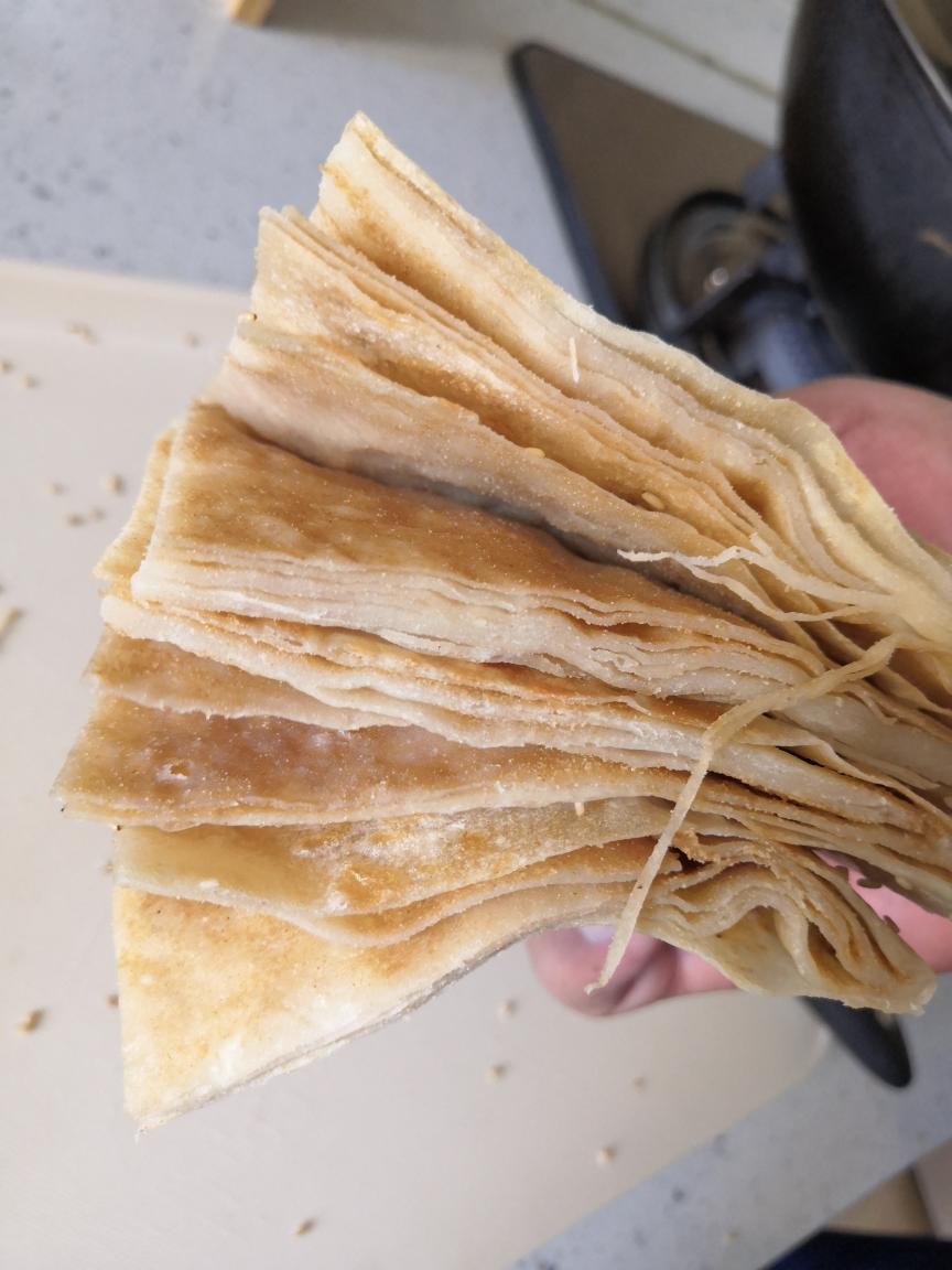 芝麻酱千层烙饼
