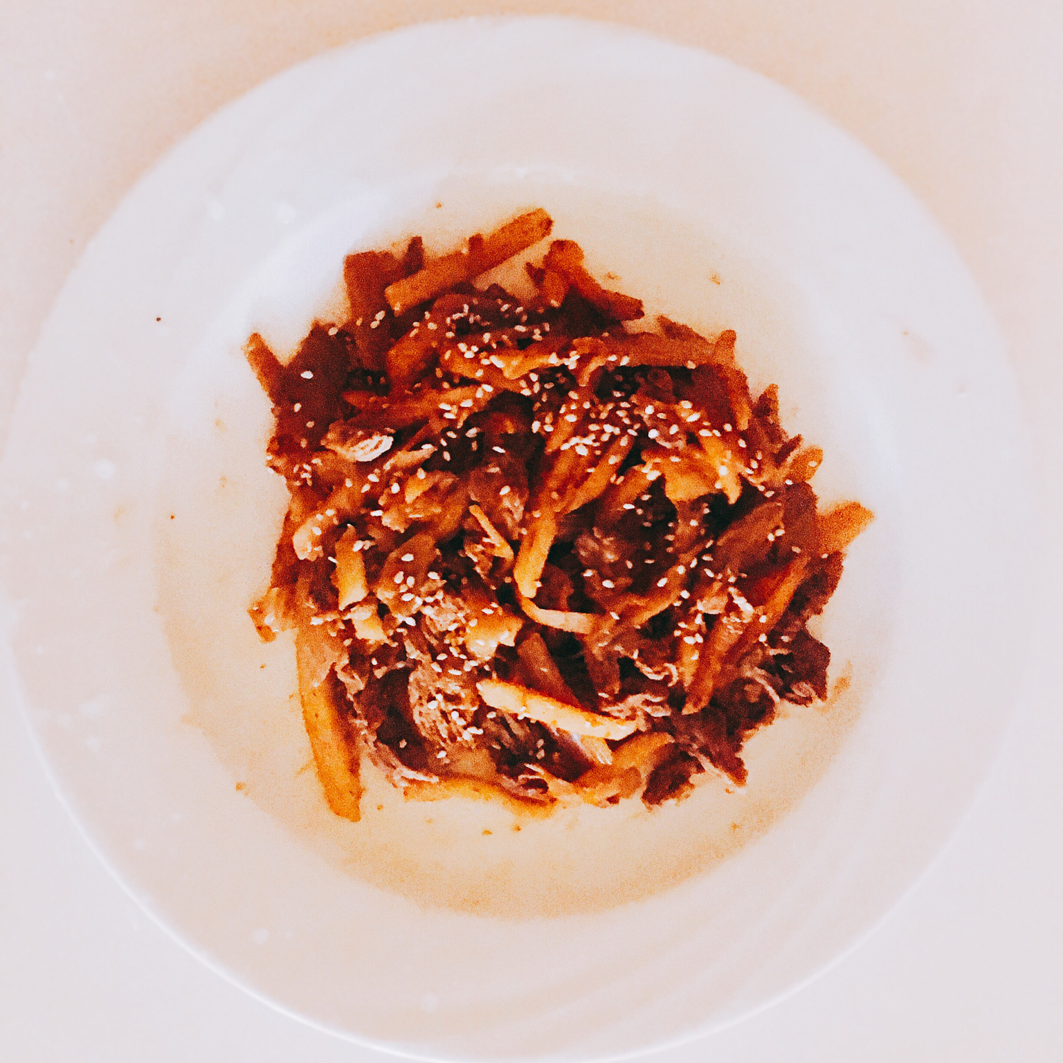 韩式泡菜炒牛肉