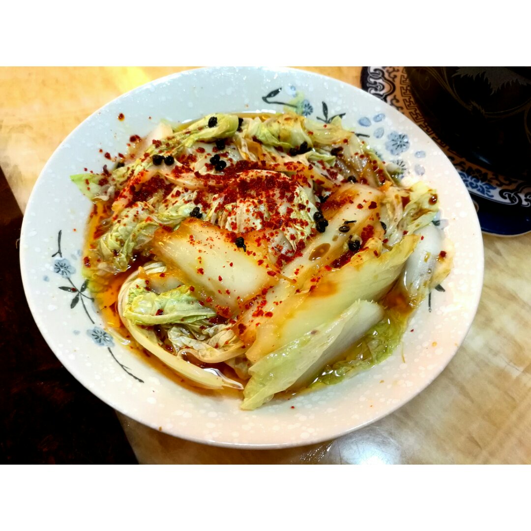 响油白菜