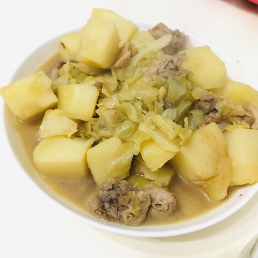 电饭煲土豆焖鸡肉