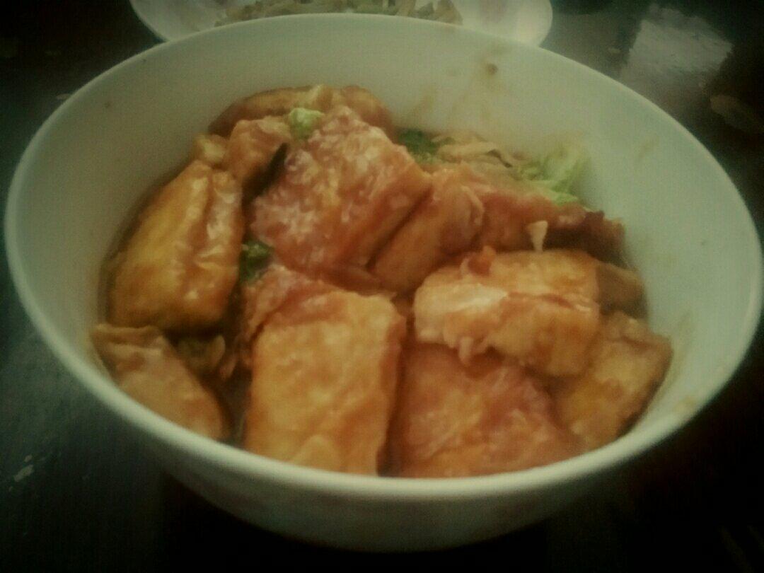 无敌好吃的香煎豆腐