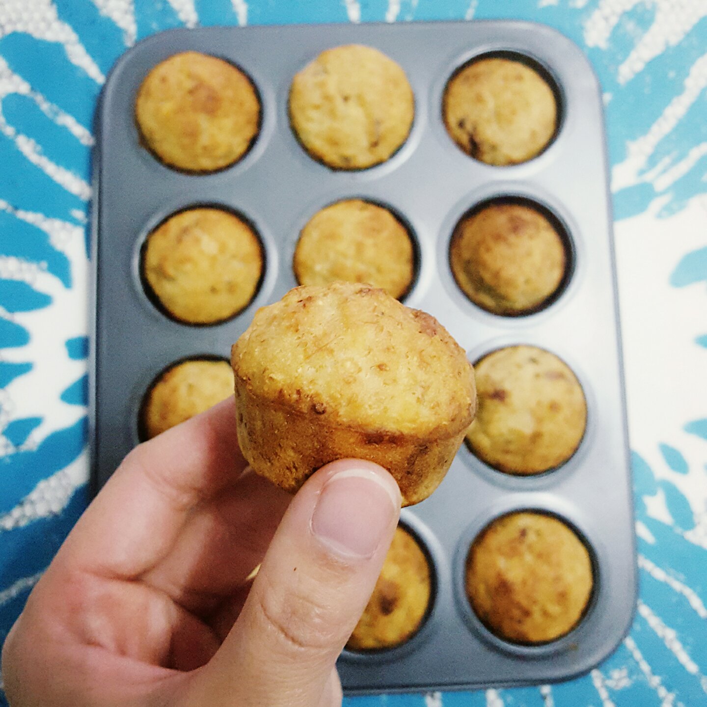 香蕉酸奶麦芬（无油无糖）——附传统法麦芬开裂Tips