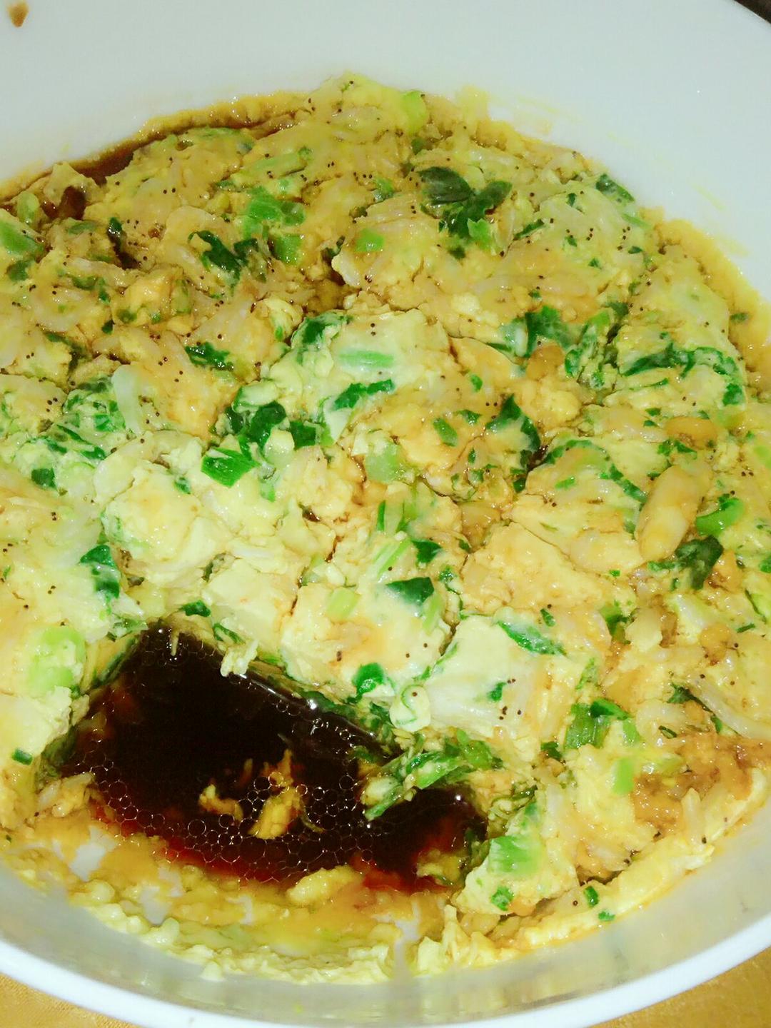 蘸汁菠菜鸡蛋糕——春季养生多吃菠菜