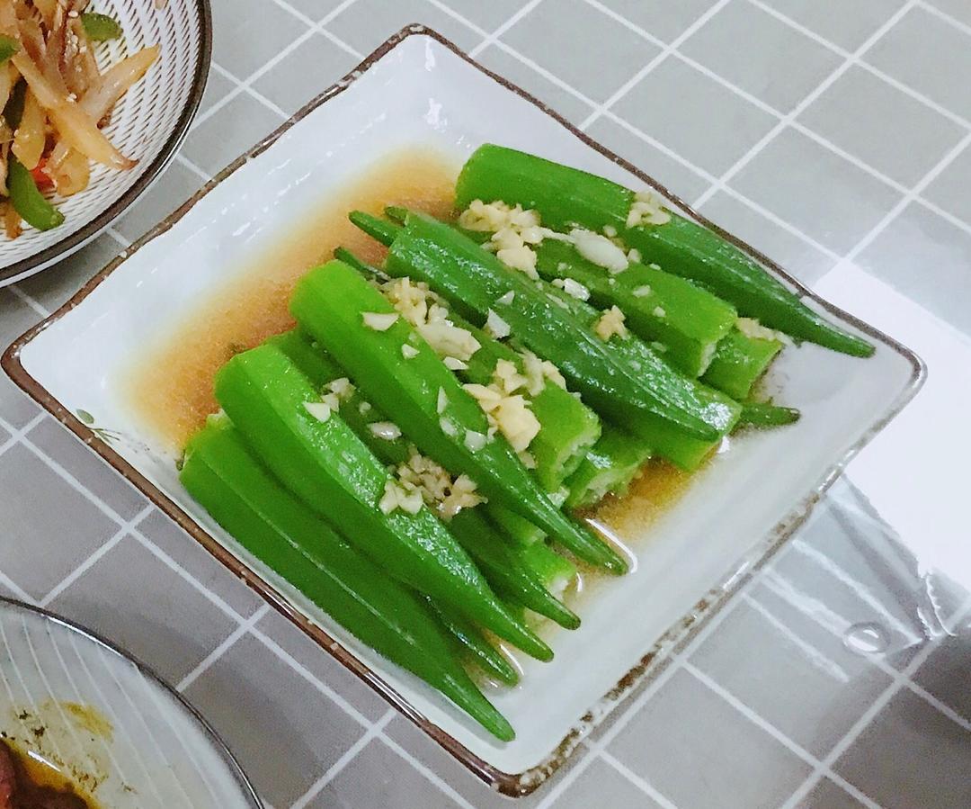 蒜蓉秋葵