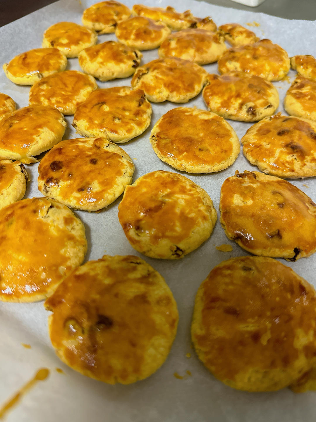 又香又酥的提子奶酥球