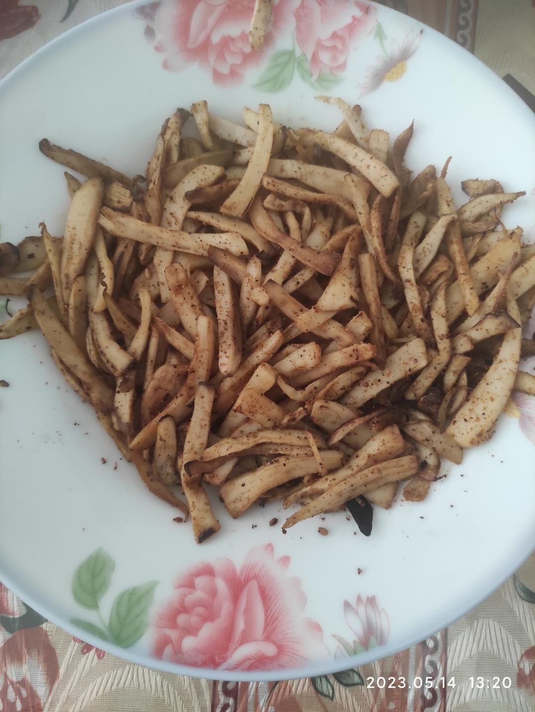 越嚼越香‼️比肉还要好吃👉干煸孜然杏鲍菇