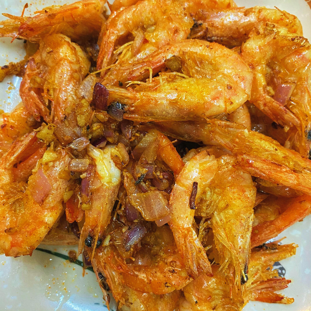 🔥好吃到连壳都舍不得吐的椒盐虾❗️