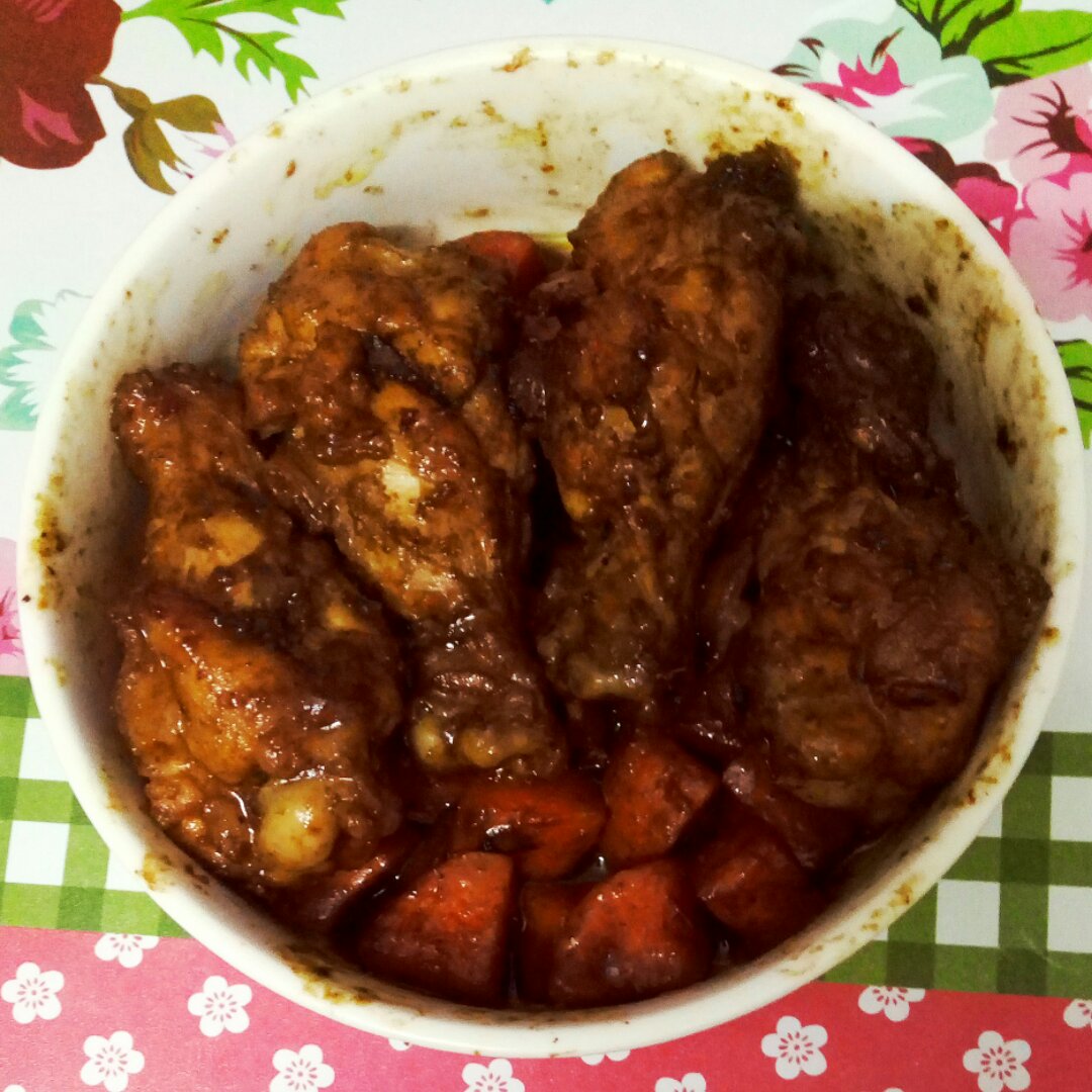 鸡腿炖土豆超级快手菜