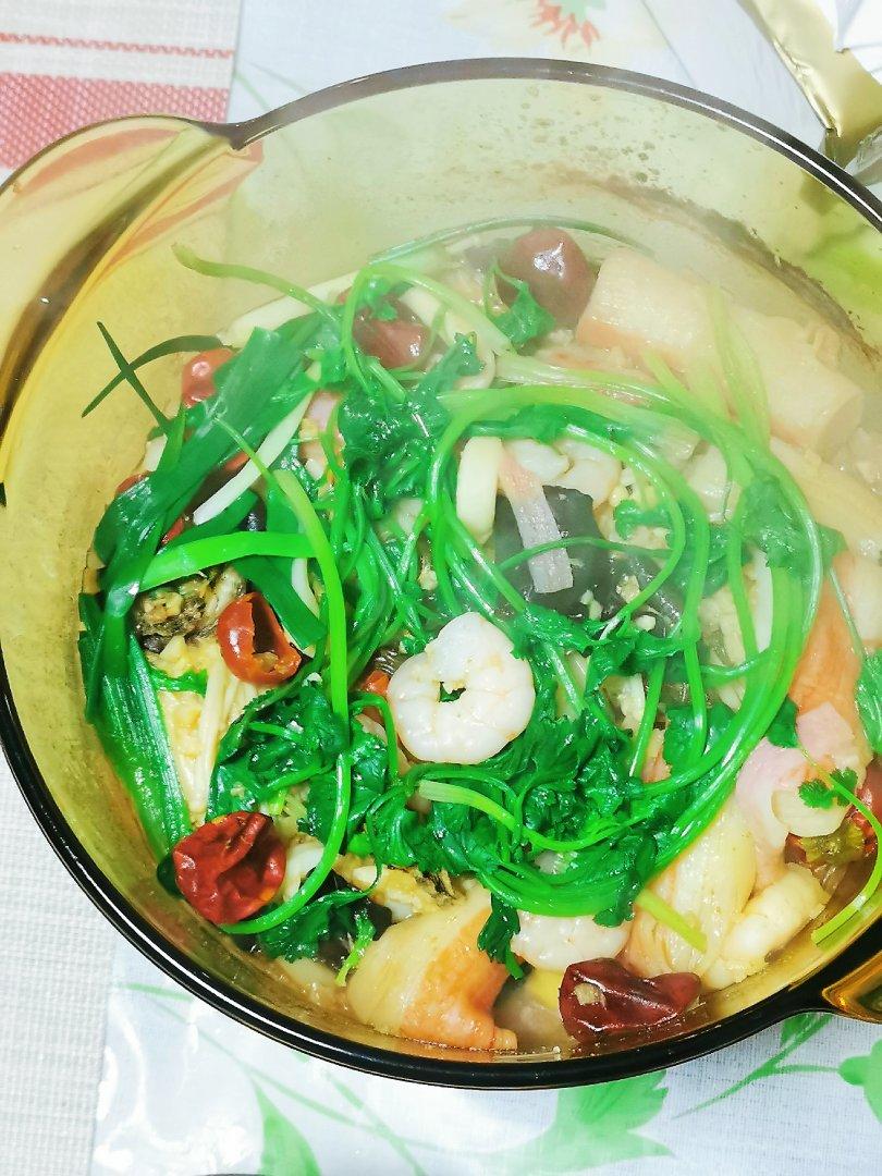蒜香海鲜锅「真心鲜」