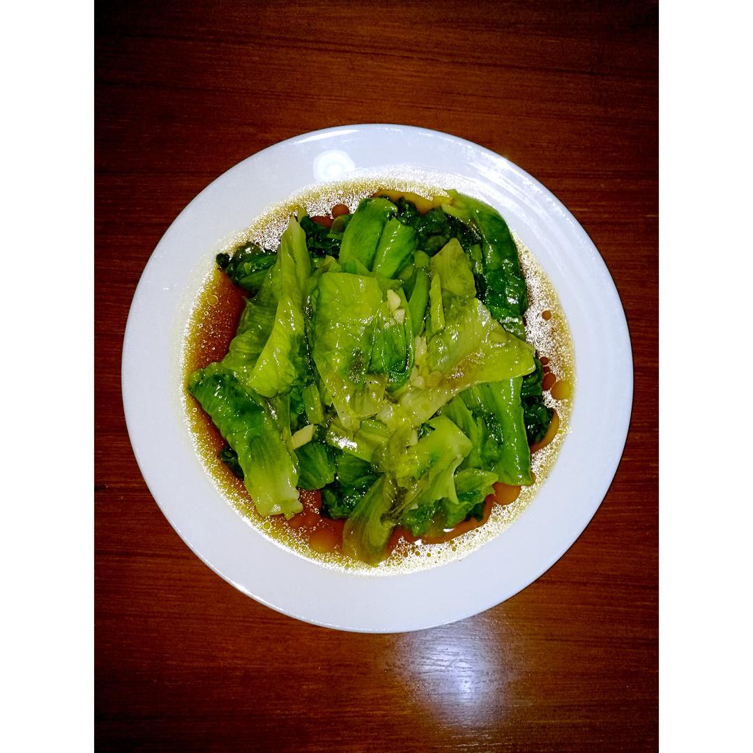 家常菜 蚝油生菜