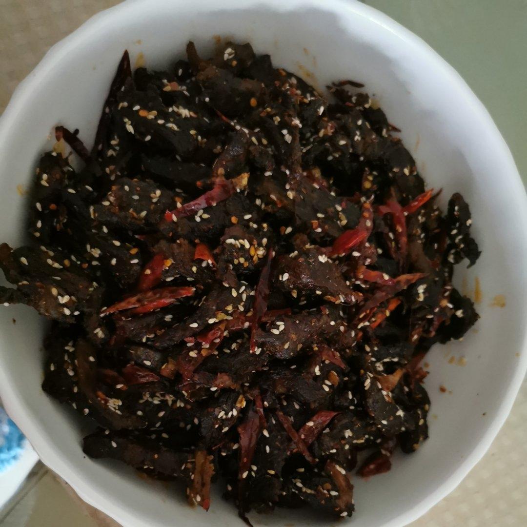麻辣牛肉干