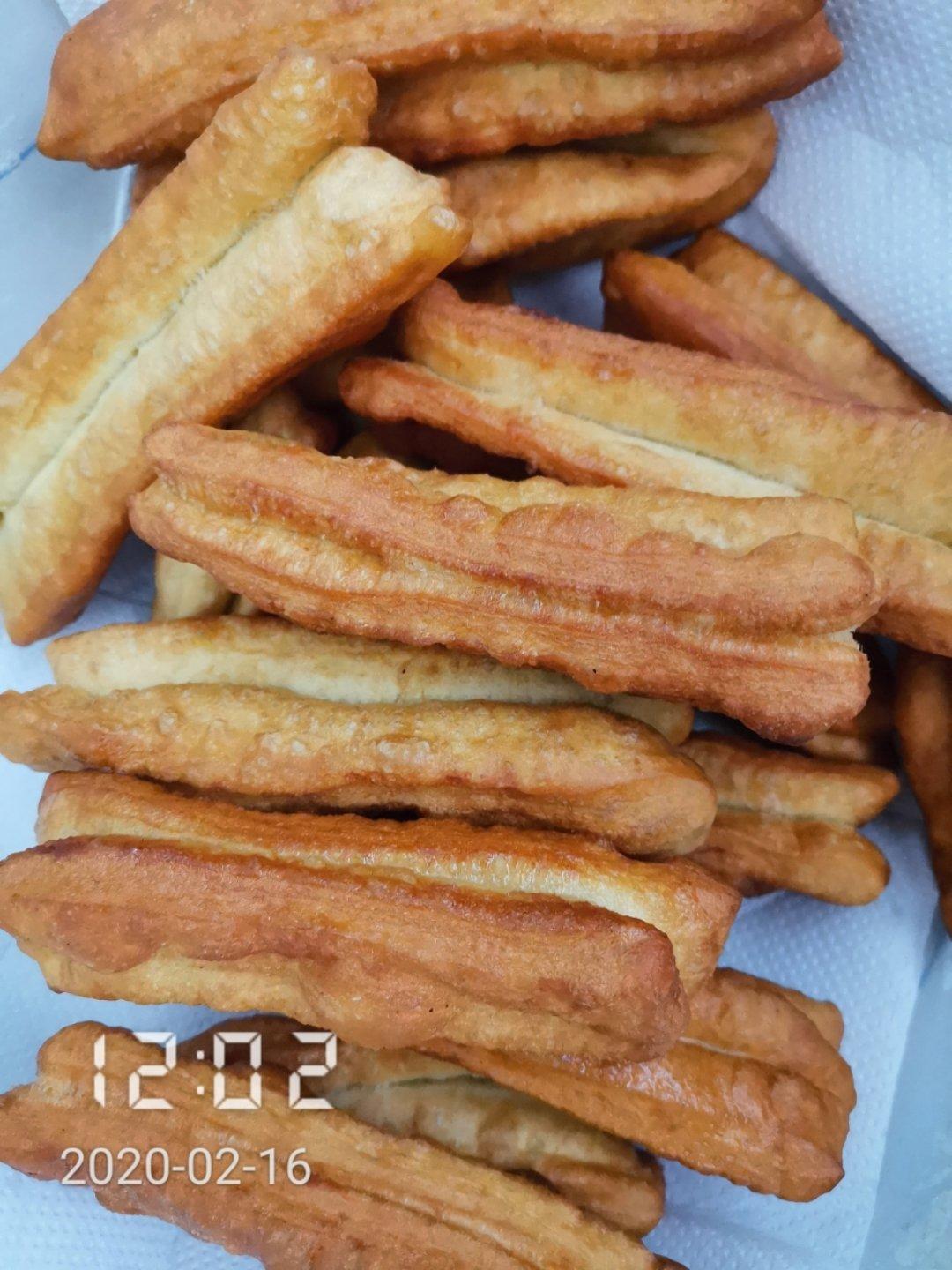 快手早餐～自制油条（酵母版，不含泡打粉、膨松剂）