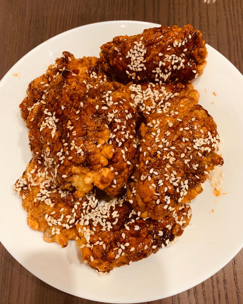 蜂蜜黄油炸鸡翅