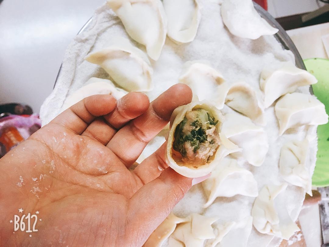 香椿馅儿饺子
