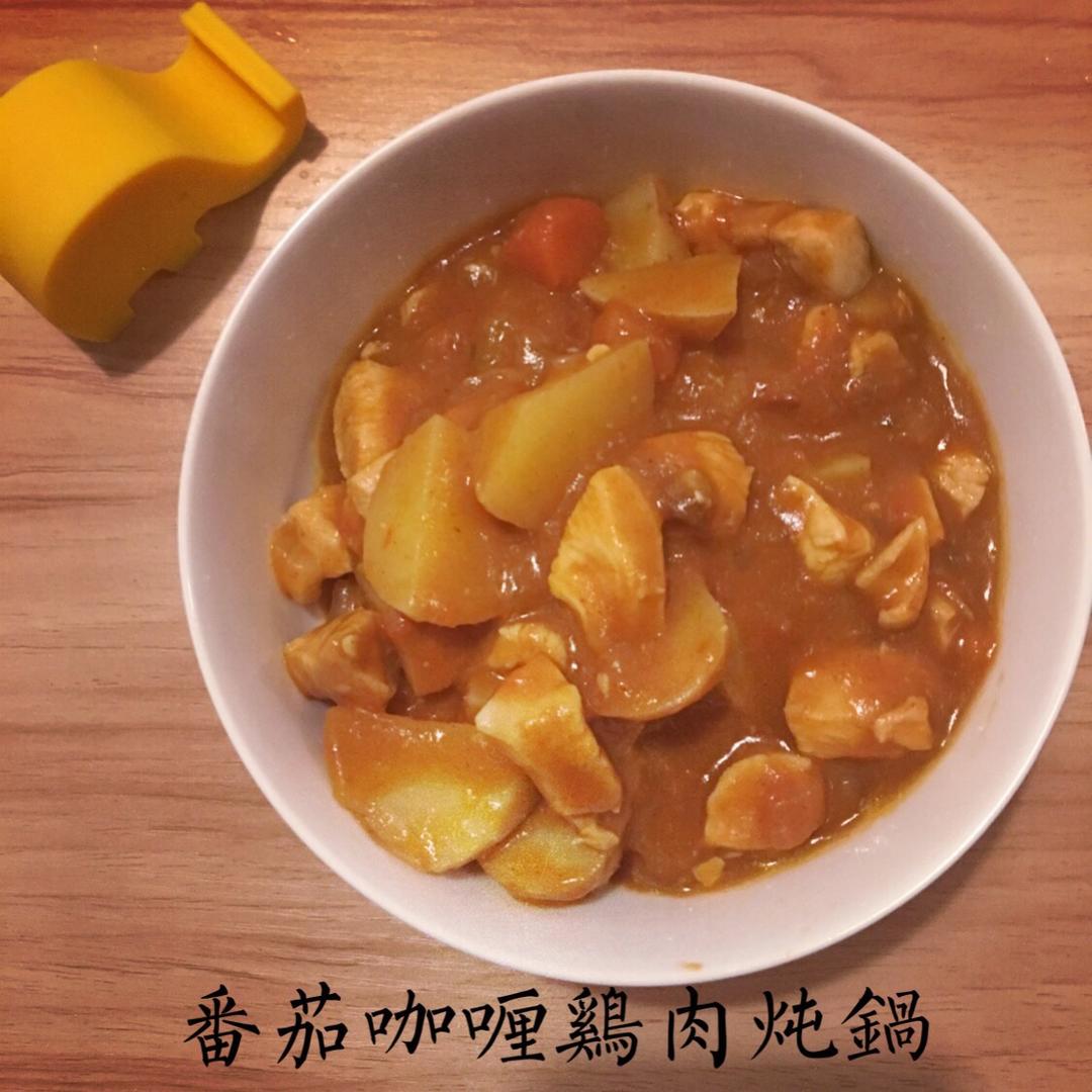 番茄咖喱鸡肉炖锅