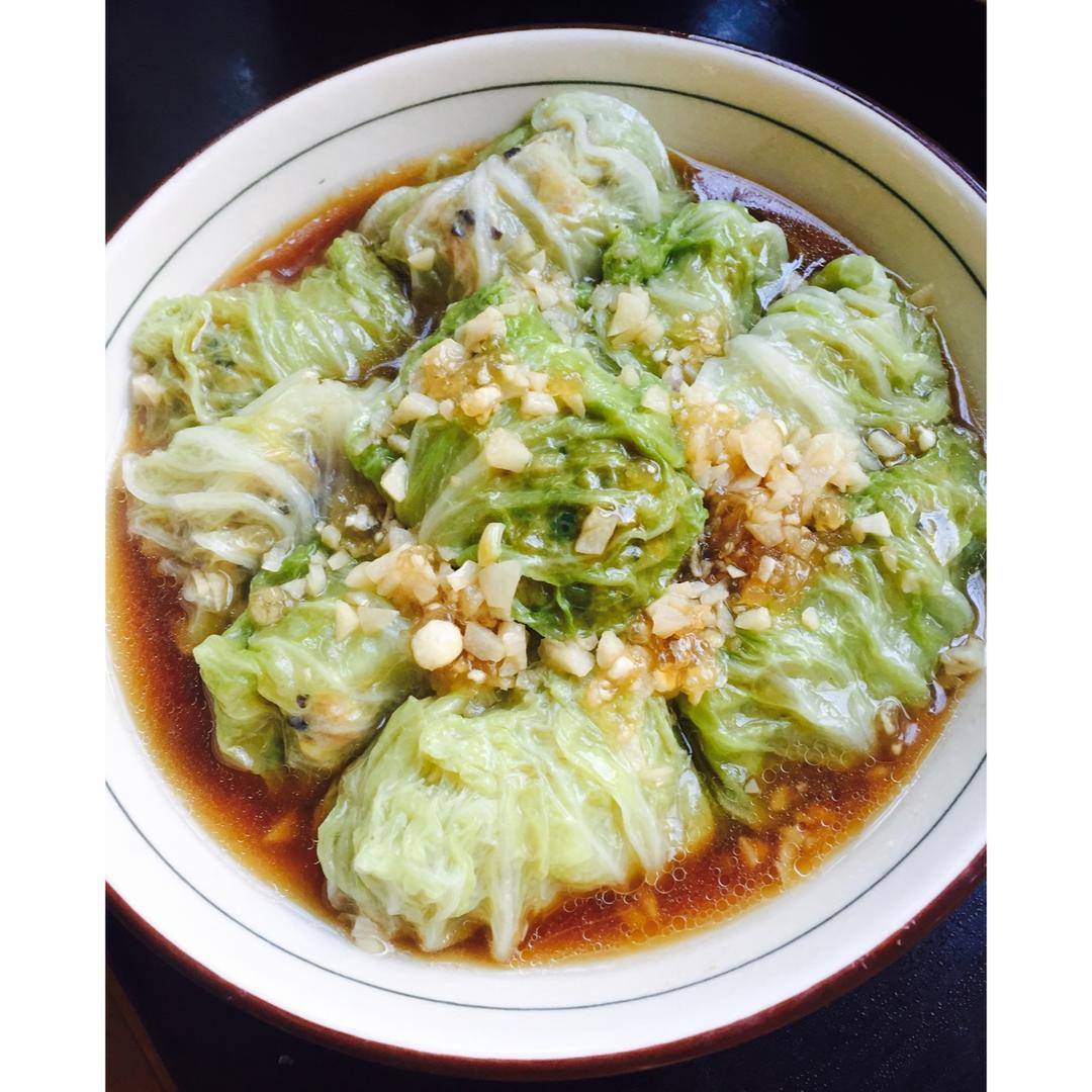 肉酿白菜卷